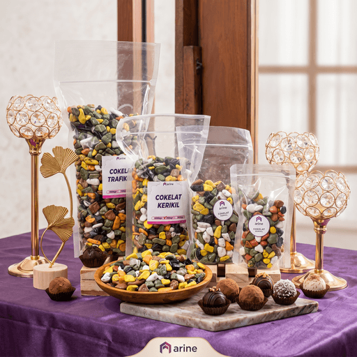 Cokelat Truffle dan krikil